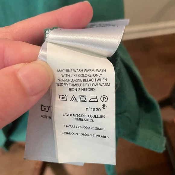 Polo Ralph Lauren men’s short sleeve cotton polo shirt SZ L forest green - Picture 9 of 9